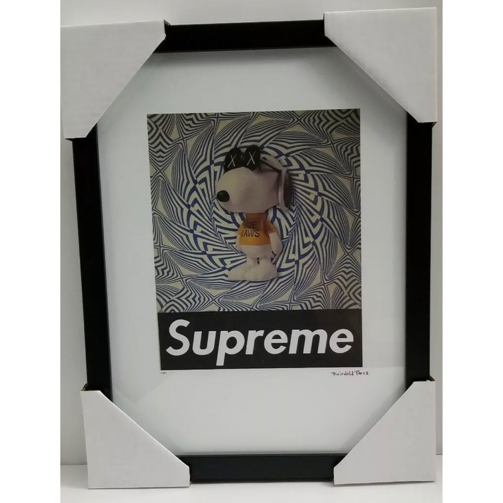 Fairchild Paris Framed Supreme Snoopy Artwork